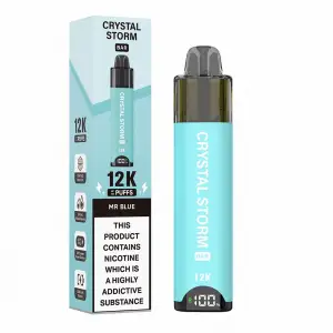 Mr Blue Crystal Storm Bar 12K Prefilled Pod Kit